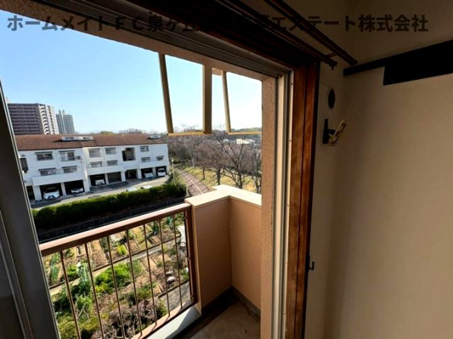 泉北赤坂台住宅7号棟の展望