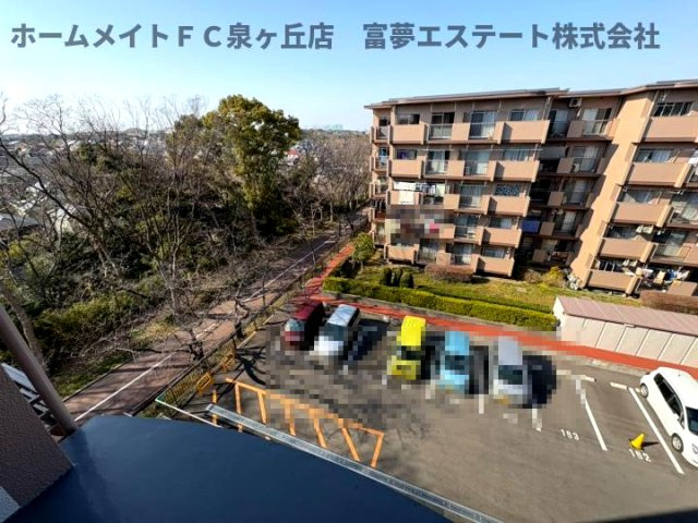 泉北赤坂台住宅7号棟の展望