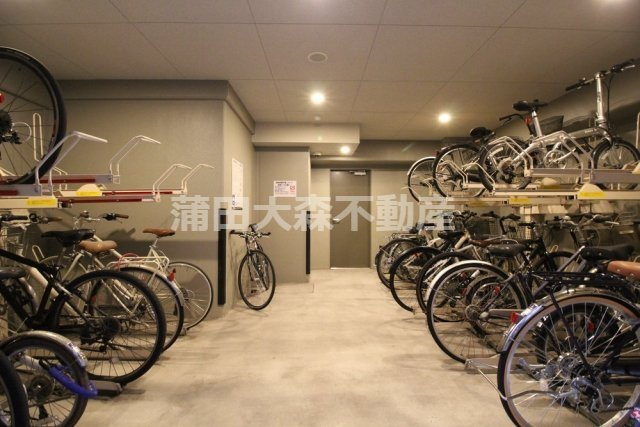 ルーブル品川南大井弐番館のその他共用部分|屋根付き無料駐輪場！