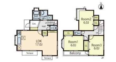 【間取り】 | 茅ヶ崎市中海岸２丁目中古戸建