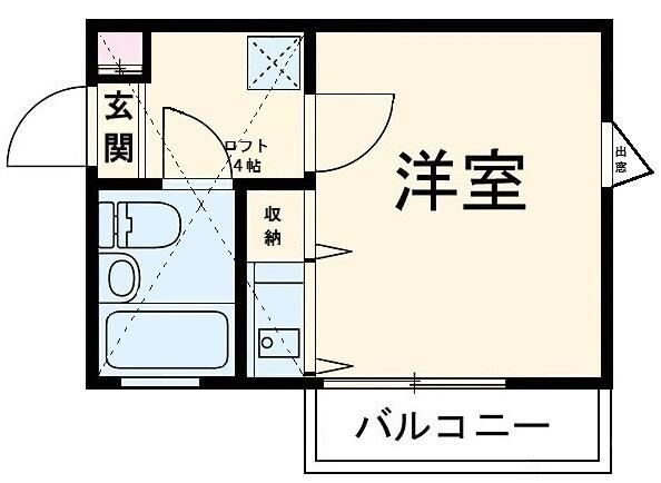 コーポステラの間取り
