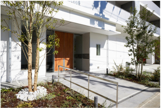 オアーゼ新宿市谷薬王寺のエントランス|エントランス