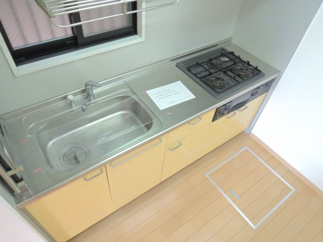 高槻市西冠２丁目の賃貸マンションのキッチン