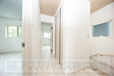 【内装】 | ライフフィールド岸城町　1号地 | 収納スペースを多くとり、居住空間を有効的にご活用いただけます。