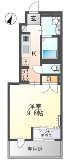 【間取り】 | メゾンアルス-富士見町4丁目-