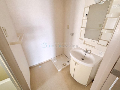 【洗面所】 | クリーンメゾンアラタマ【名古屋市賃貸・独立洗面化粧台】