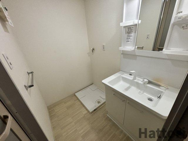 ヴィラウッドランドⅡの独立洗面台