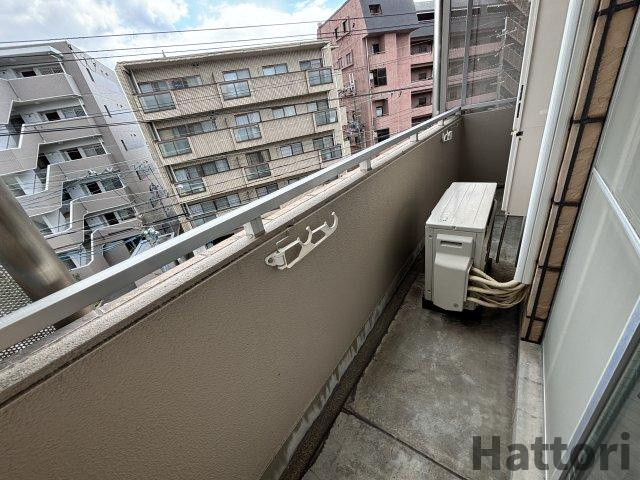 ヴィラウッドランドⅡのバルコニー