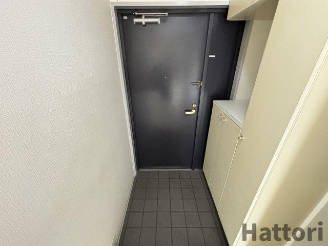 ヴィラウッドランドⅡの玄関