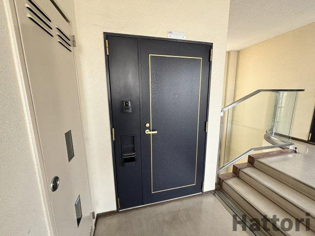 ヴィラウッドランドⅡの玄関