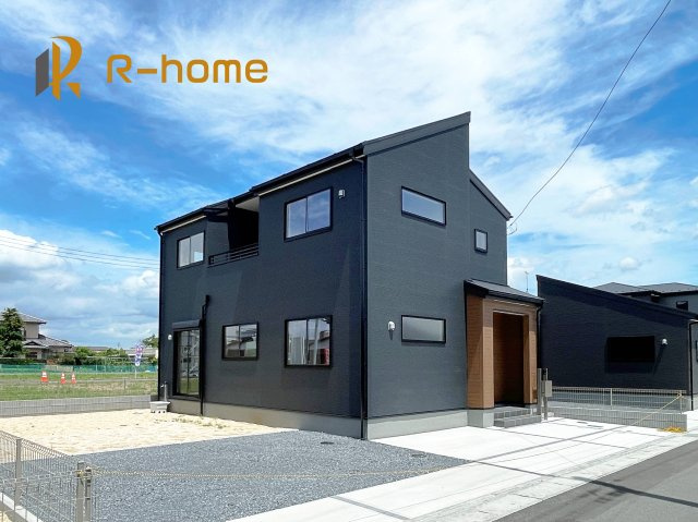 笠間市旭町第12　新築戸建て　2号棟の外観|ご予約を頂ければ、『平日』はもちろん『早朝』や『夜間』もご見学可能です♪お気軽にお申し付けください♪