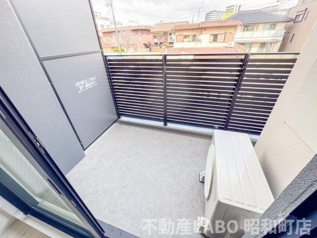 Louis Residence 天王寺町北のバルコニー