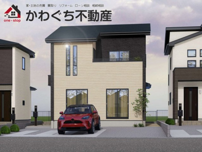 【外観パース】 | ＧＲＡＦＡＲＥ　郡山市富久山町　２号棟