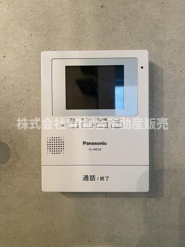 岩田町6丁目中古戸建の防犯設備|モニター付きインターホンがあり女性やお子様にも安心です！