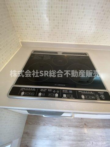 岩田町6丁目中古戸建のキッチン|IH3口コンロ、グリル付きです！