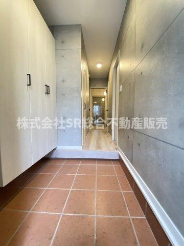 岩田町6丁目中古戸建の玄関|玄関にはシューズボックスもあり広く使えます！