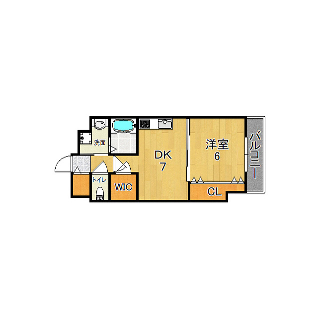 Varius長居公園の間取り