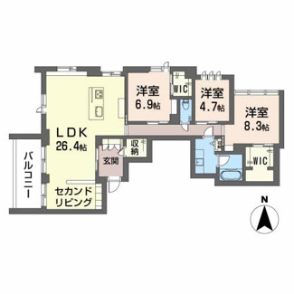【間取り】 | ビステリオ　プレミア