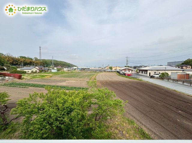 本庄市児玉町児玉　第12　新築一戸建て　クレイドルガーデン　05の展望|前面に建物がなく、開放感がありますね(*^-^*)