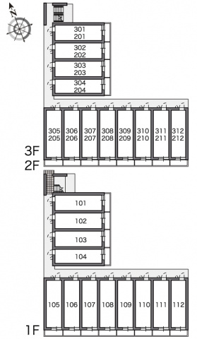 【区画図】 | レオパレス代官町