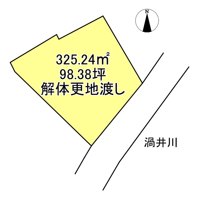 西条市玉津406　土地の土地図