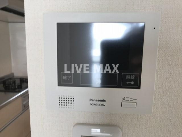 モニター付きインターホン♪