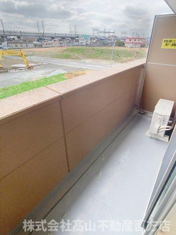 ラルーチェ　サンリッチのバルコニー