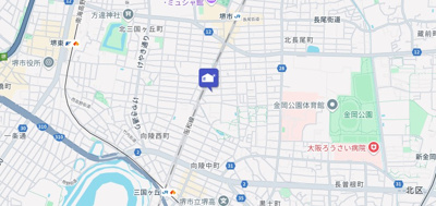 【地図】 | ＡＳＴＯＲＩＡ三国ケ丘・旭化成ヘーベルメゾンHEBEL HAUS