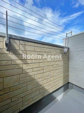 Creo堀田弐番館のバルコニー