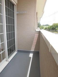 サニーフラット青鳥のバルコニー