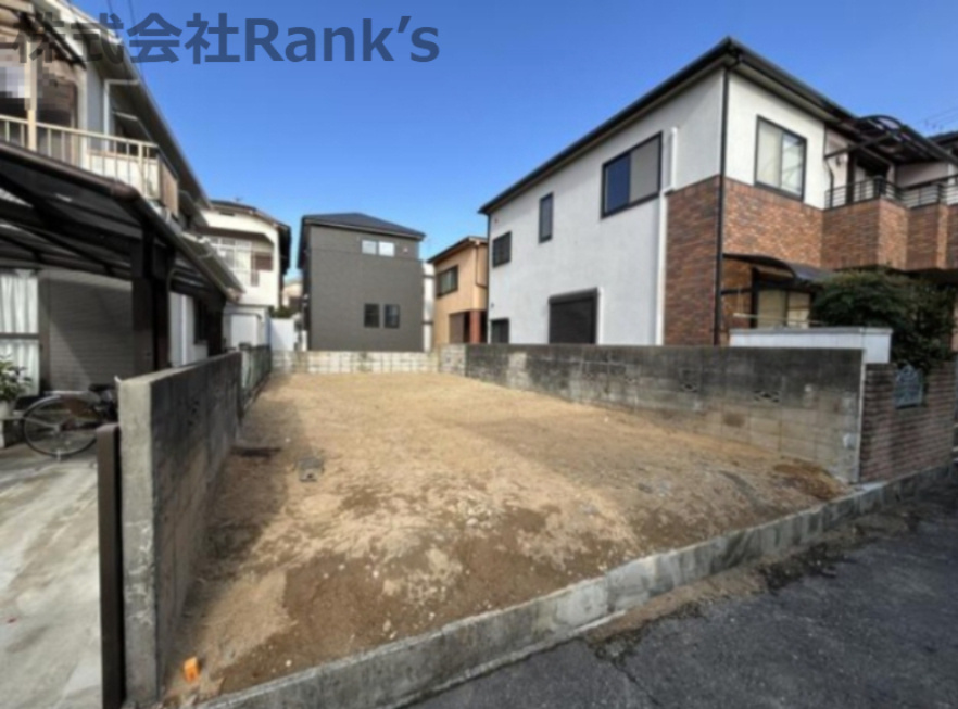 明石市中朝霧丘の前面道路含む現地写真|前面約4m道路♪