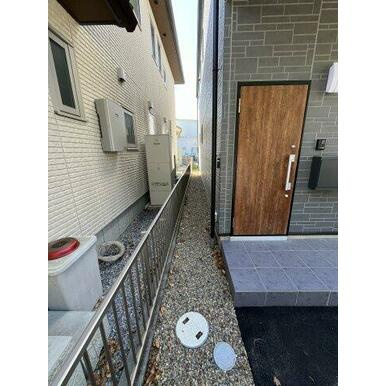 中古住宅　長良福光の玄関