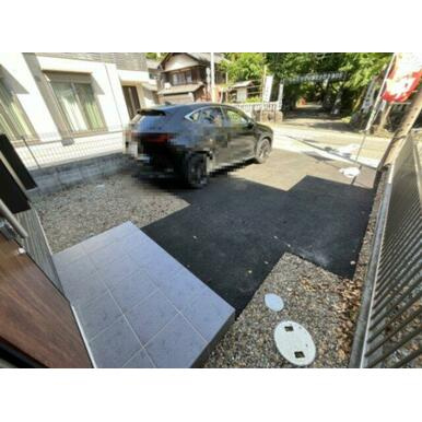 中古住宅　長良福光の駐車場