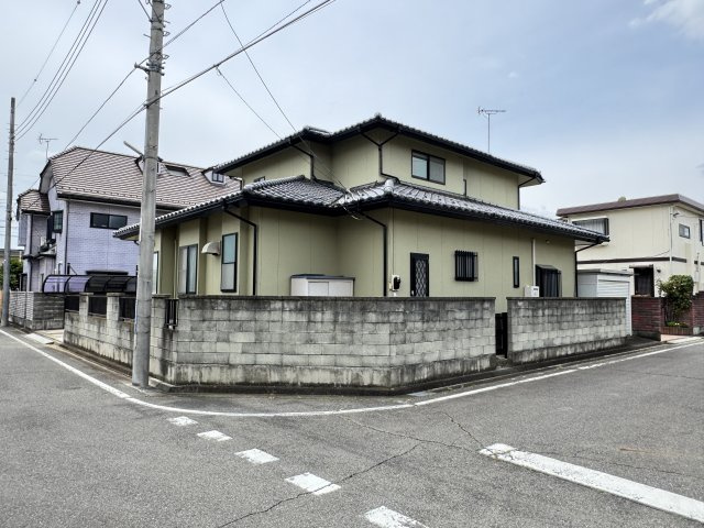 文京町三丁目中古住宅の外観|■北東角地の整形地です！