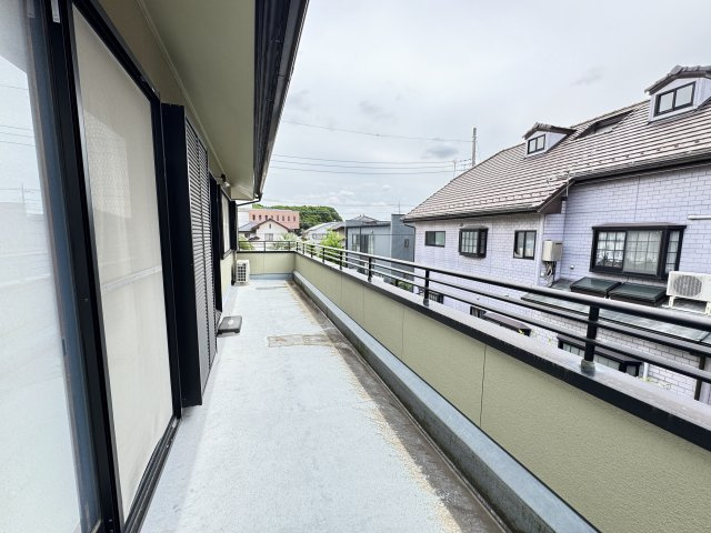 文京町三丁目中古住宅のバルコニー|■南面のワイドバルコニー！