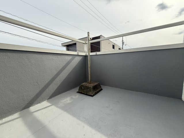 エナール高須のバルコニー