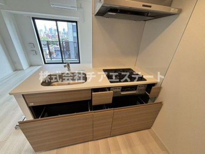 【キッチン】 | シーズンフラッツ浅草言問通り | お料理しやすいキッチンです