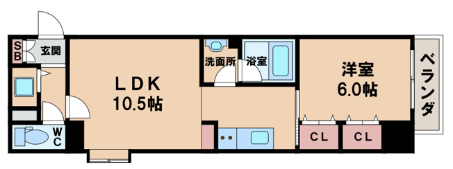 【間取り】 | サージュ天王寺