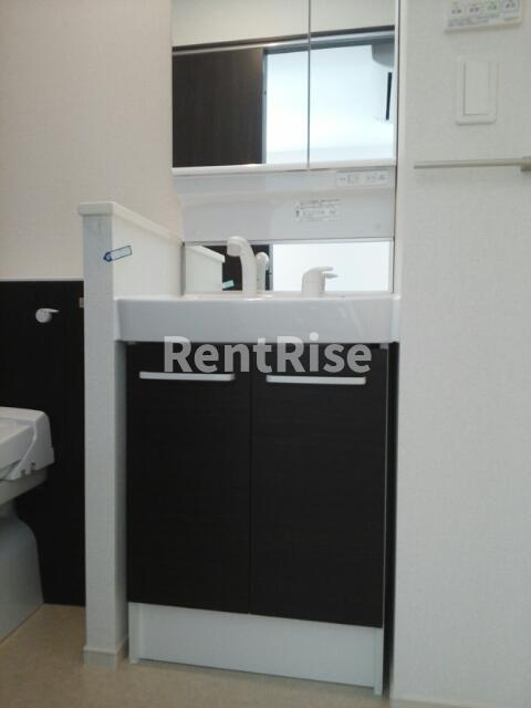 アンジュ湊Ⅱの洗面所|洗面所