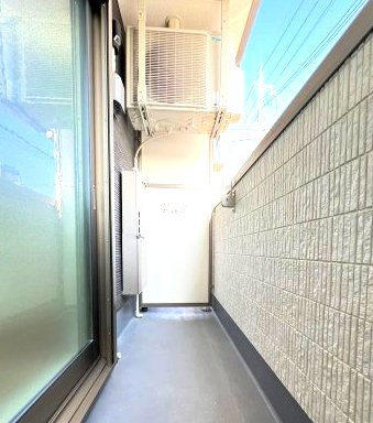 フジパレス助松町Ⅱ番館のバルコニー
