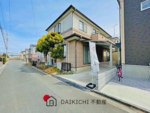 【前面道路含む現地写真】 | 鴻巣市箕田　中古戸建