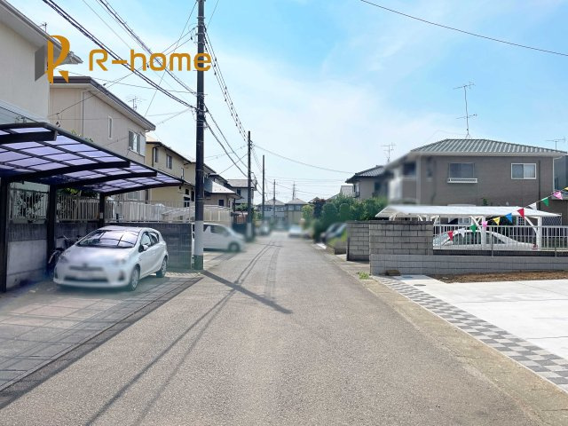 龍ケ崎市平台1丁目　新築戸建て　2号棟の前面道路含む現地写真|堂々！建物完成♪実際のお部屋をご見学可能です♪
ご見学が一番の資料！お気軽にお問い合わせ下さい♪