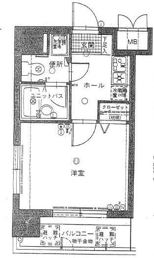 【間取り】 | ラフォーレ博多 | 現況優先。