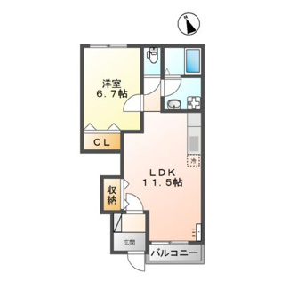 【間取り】 | ボンヌールパンションⅠ