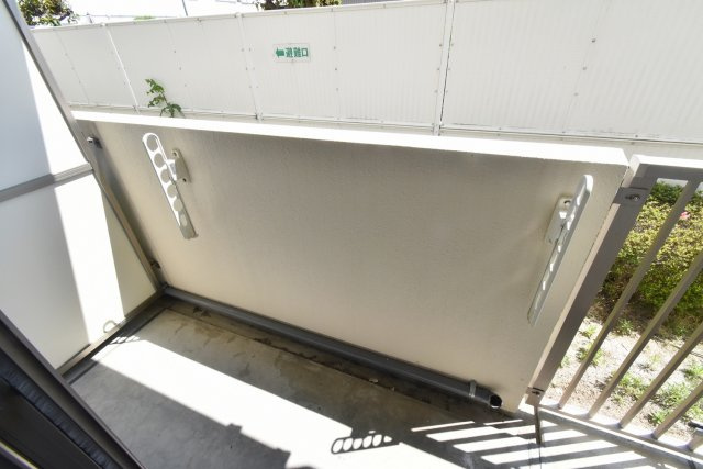 グロース西宮北口のバルコニー