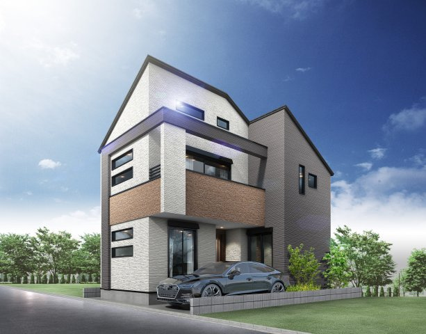 【外観パース】 | 練馬区土支田3丁目　新築戸建4790万円 | ◇建物説明会開催中です◇