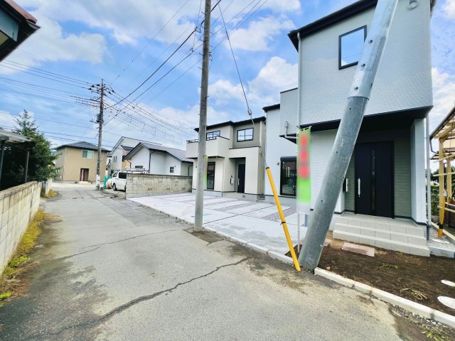 高崎市芝塚町の前面道路含む現地写真|駐車が苦手な方にもおススメです♪