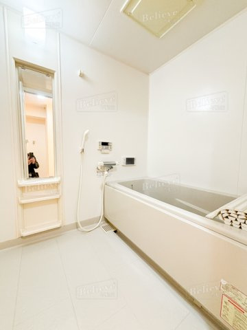 第33上野ビルの浴室|追い焚き・浴室TV付きのお風呂です♪