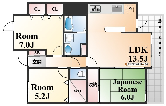 アーバネックス元町通の間取り