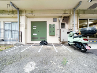 【駐車場】 | 五反田ダイヤモンドマンション | バイク置き場